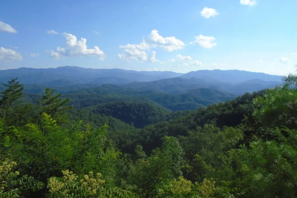 Smoky Mountains sunny day