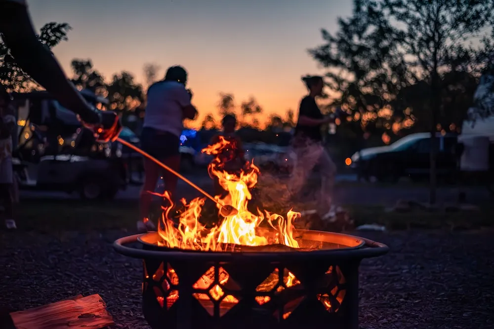 River Cove Campground s'mores