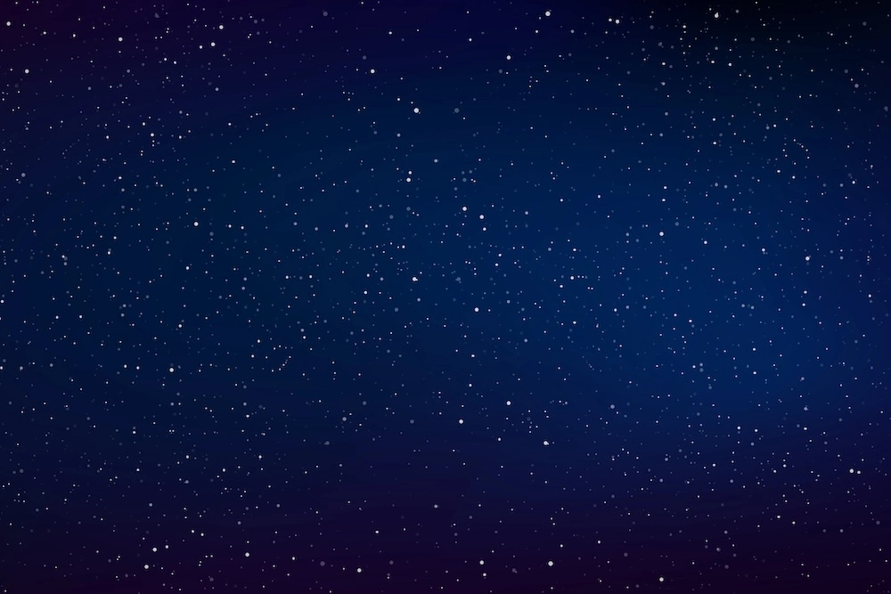 starry night sky